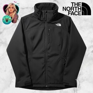 The North Face Womens XL Apex Elevation PrimaLoft Softshell‎ Jacket Black Coat